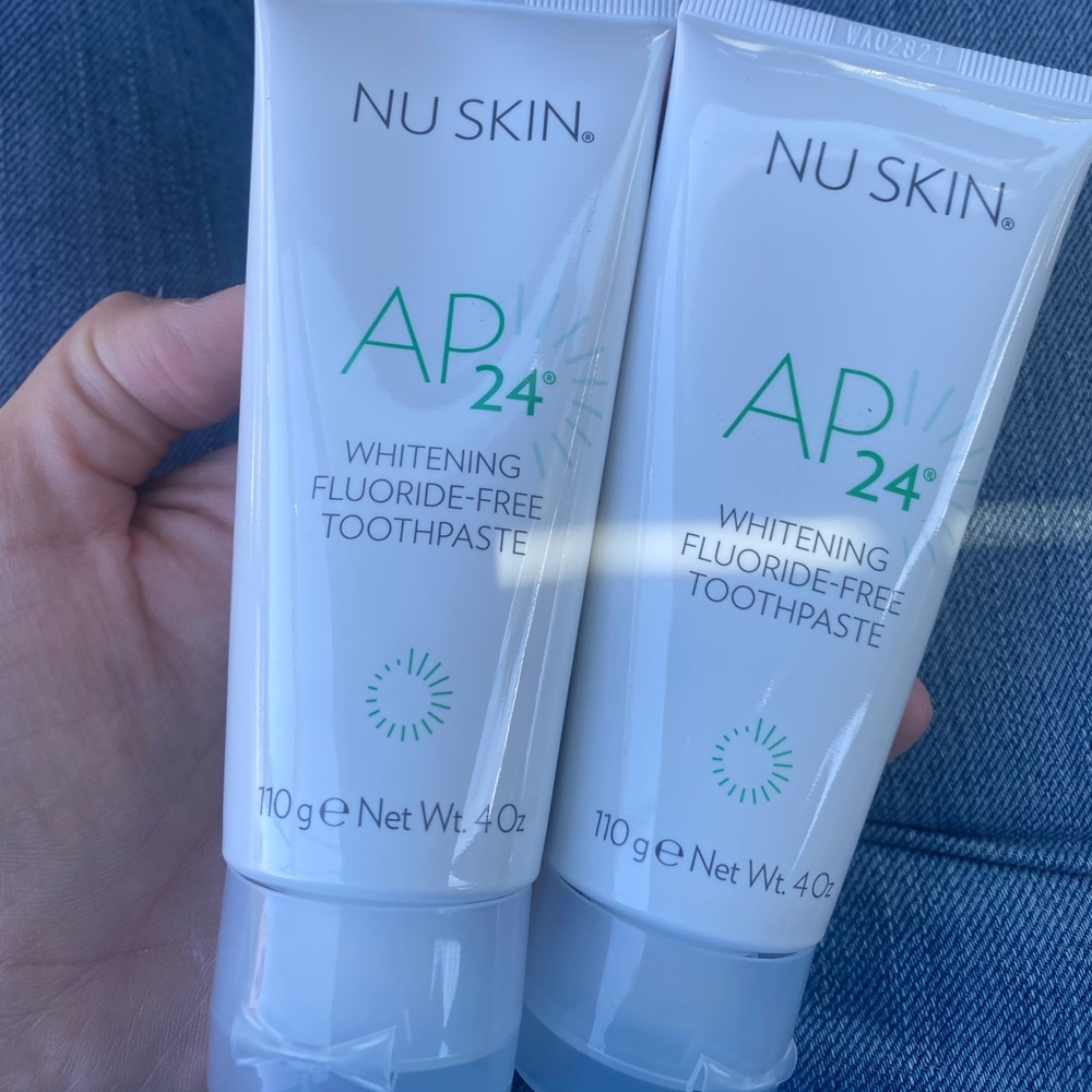 Nuskin AP24 toothpaste fluoride free
